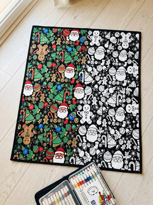 Drawmas™ Christmas Coloring Blanket